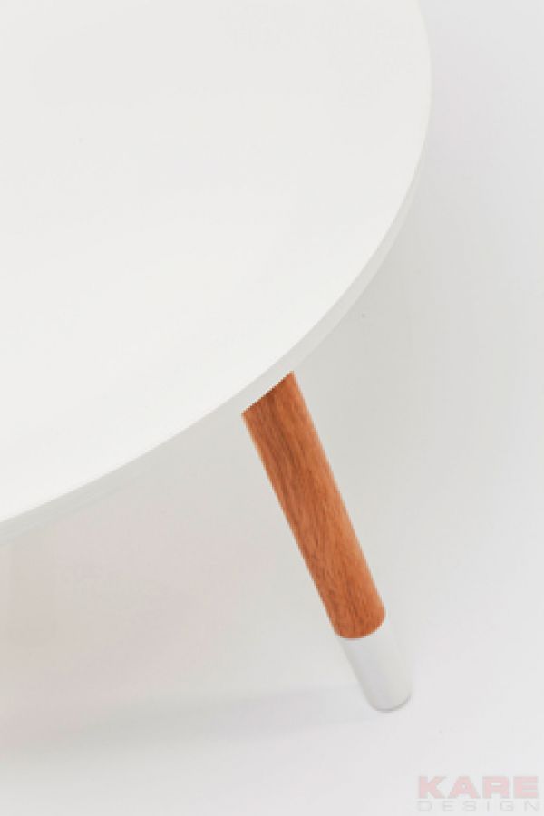 Stolik Blossom biały  - Kare Design